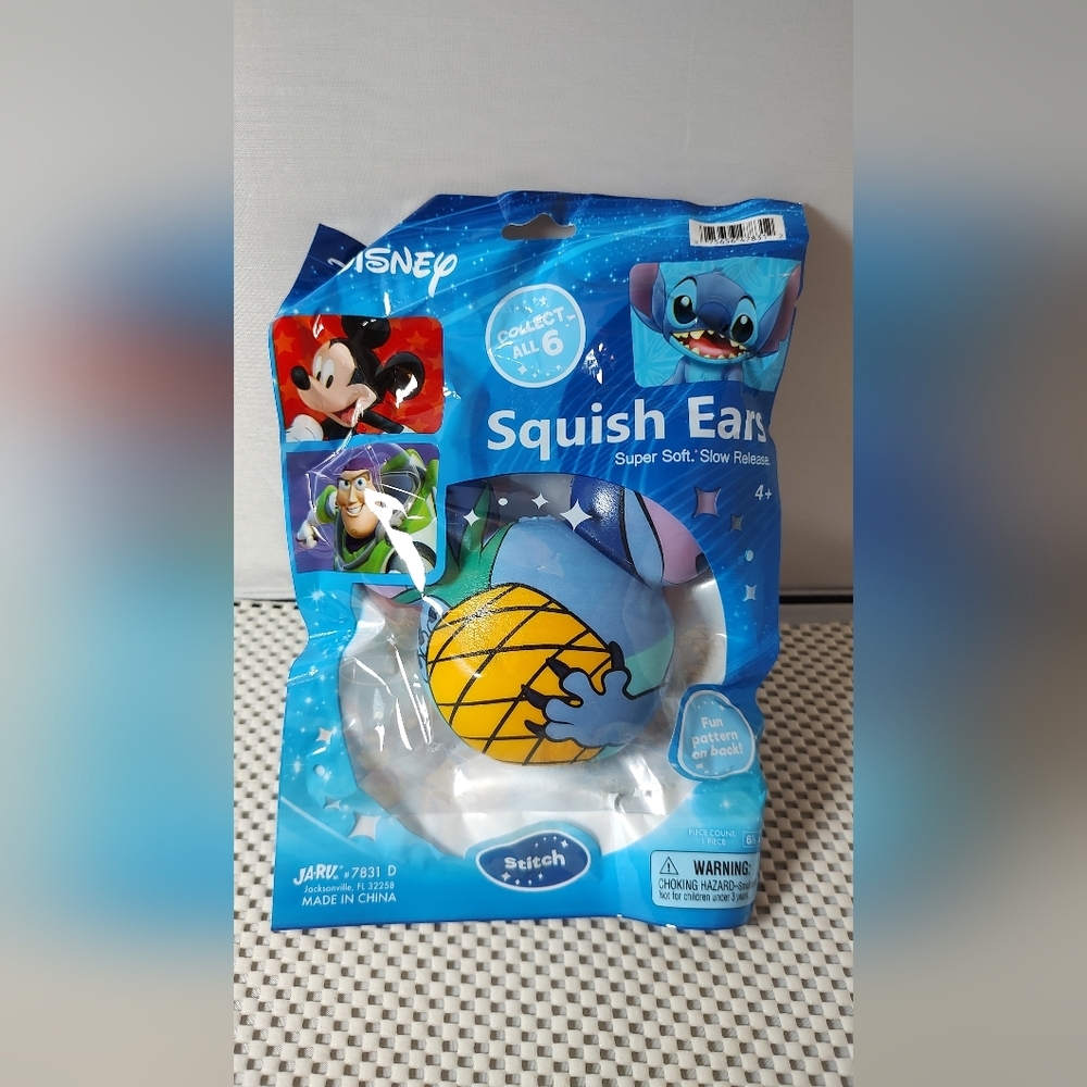 Disney Squish Ears Toy Stitch